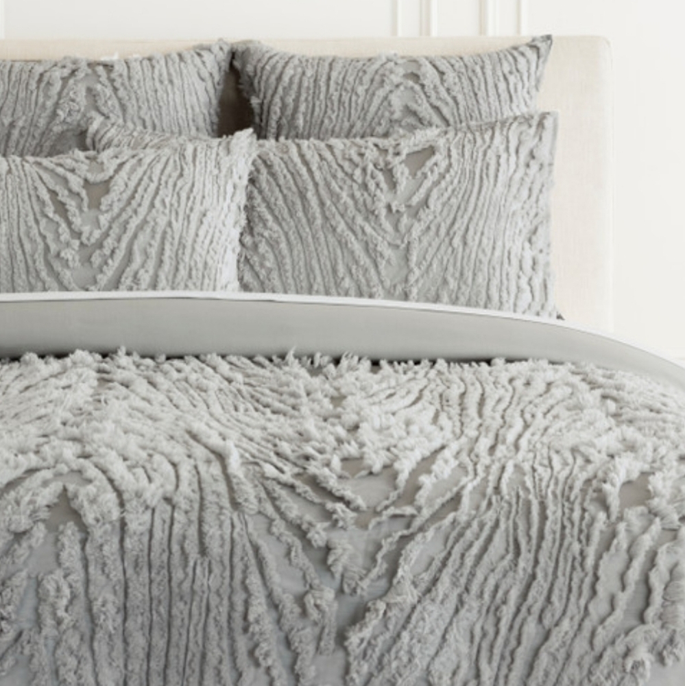NEW Z GALLERIE | Azalea Textured Bedding Set